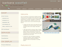 Tablet Screenshot of barbarawestfall.com